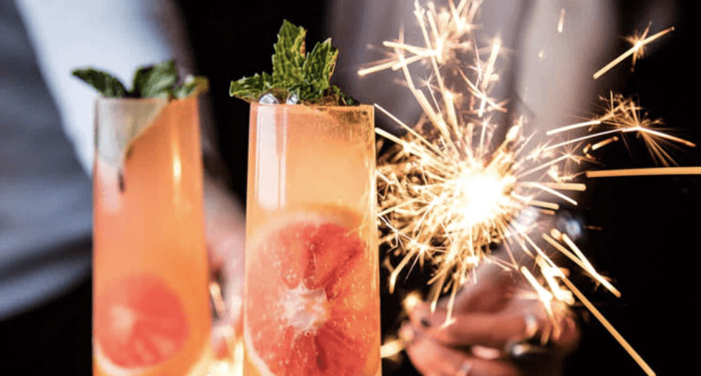 champagne cocktails for new year's eve