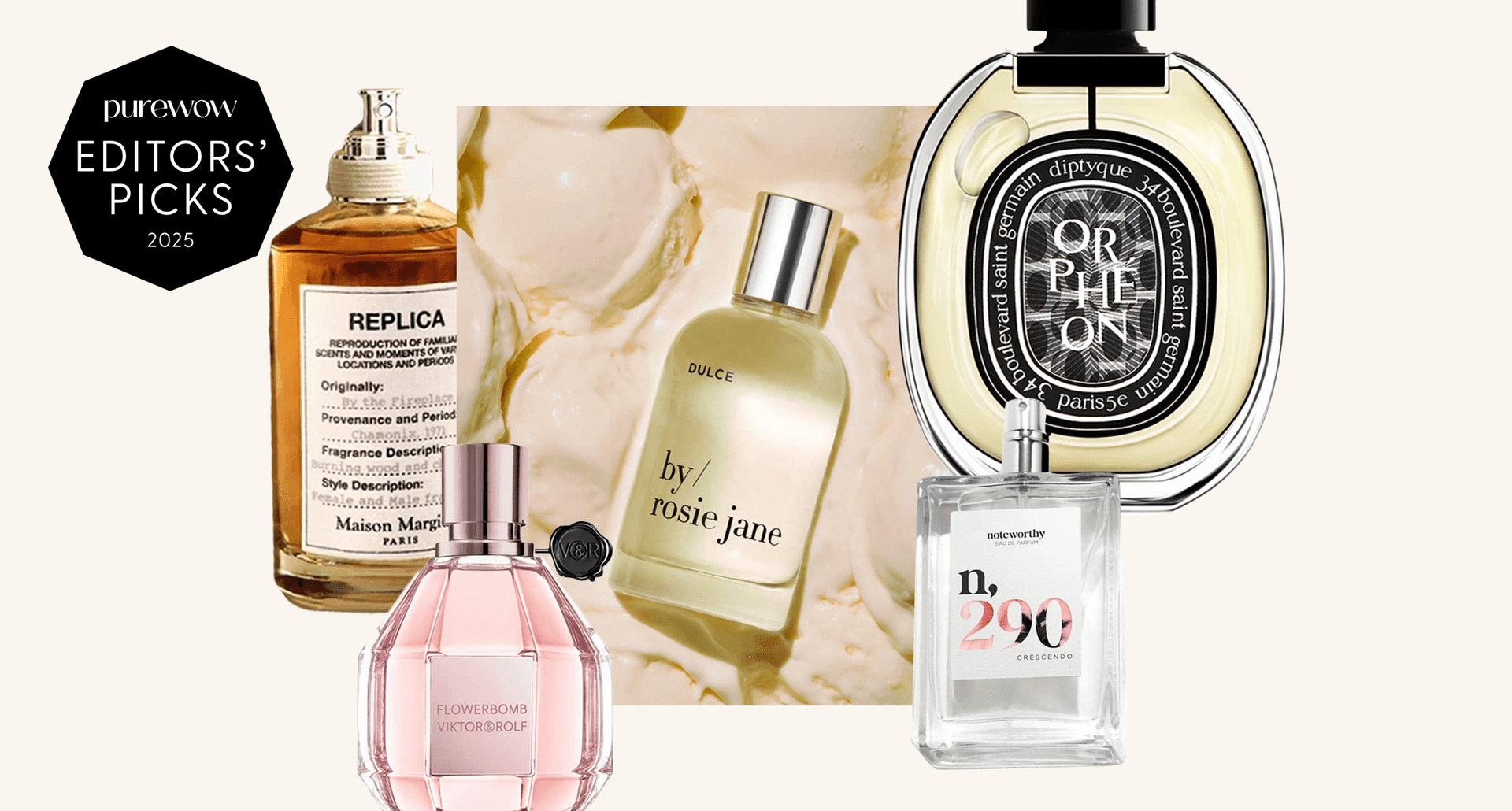 best vanilla perfumes a photo collage of perfumes