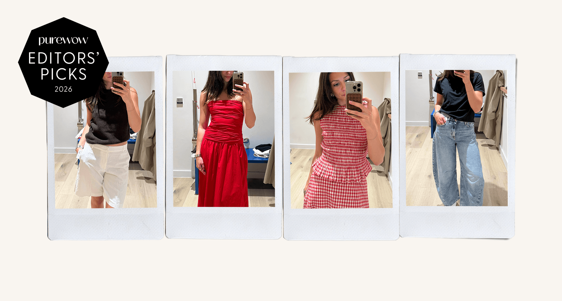 steph tries on gap clothes